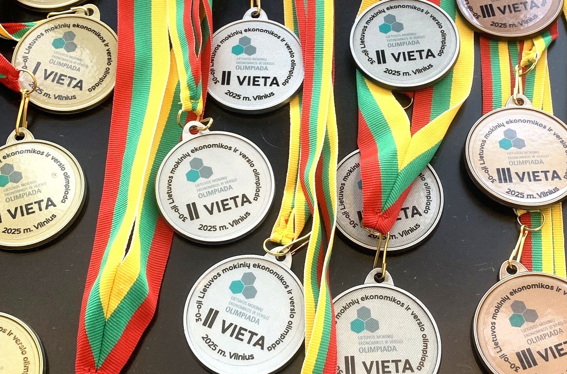30-osios Lietuvos mokinių ekonomikos ir verslo olimpiados nugalėtojai