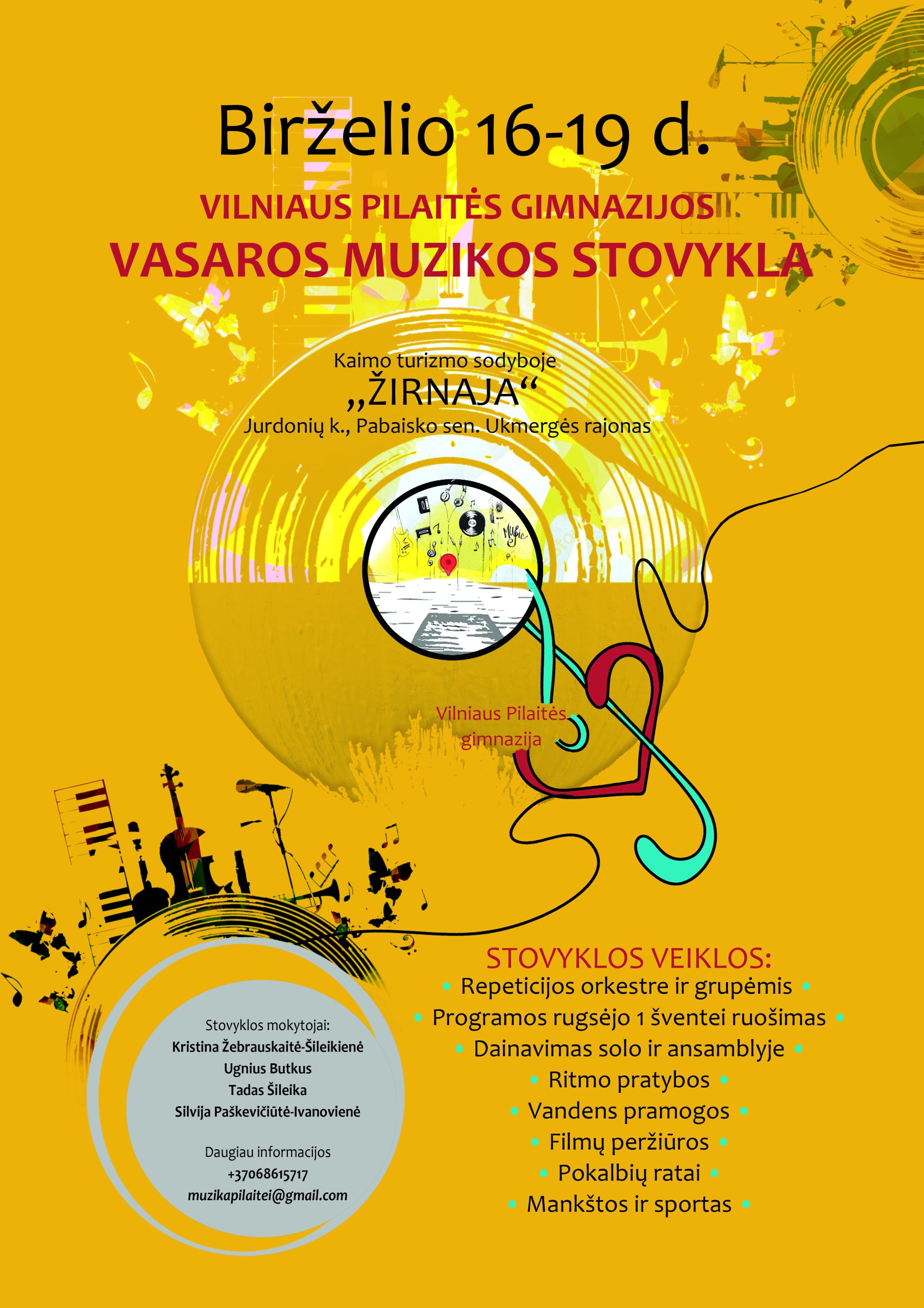 Vasaros muzikos stovykla