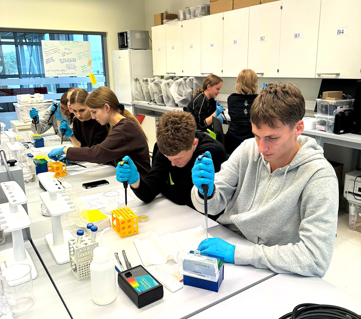 Išvyka į Vilniaus universiteto Gyvybės mokslų centrą