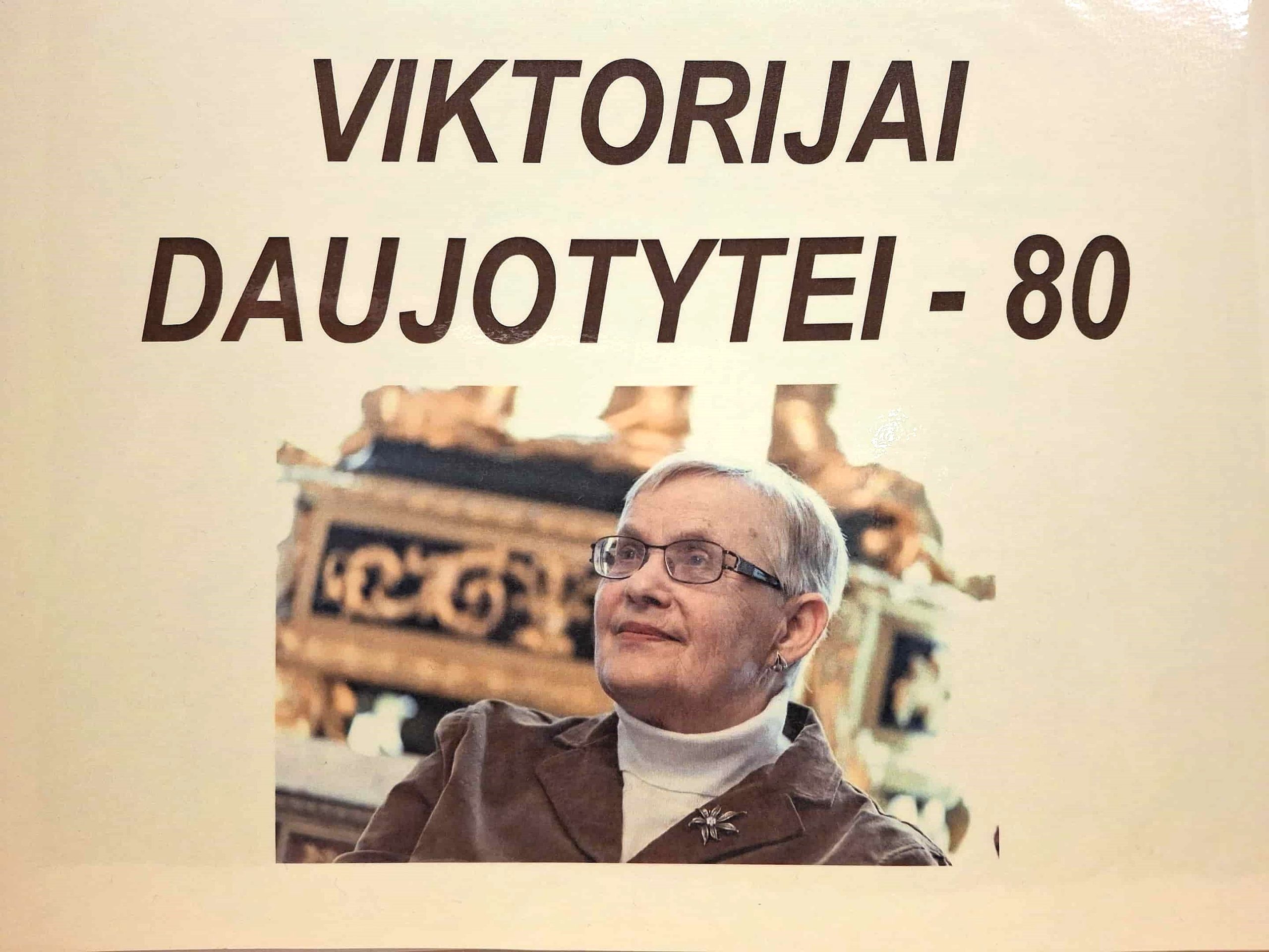 Poetei V. Daujotytei – 80