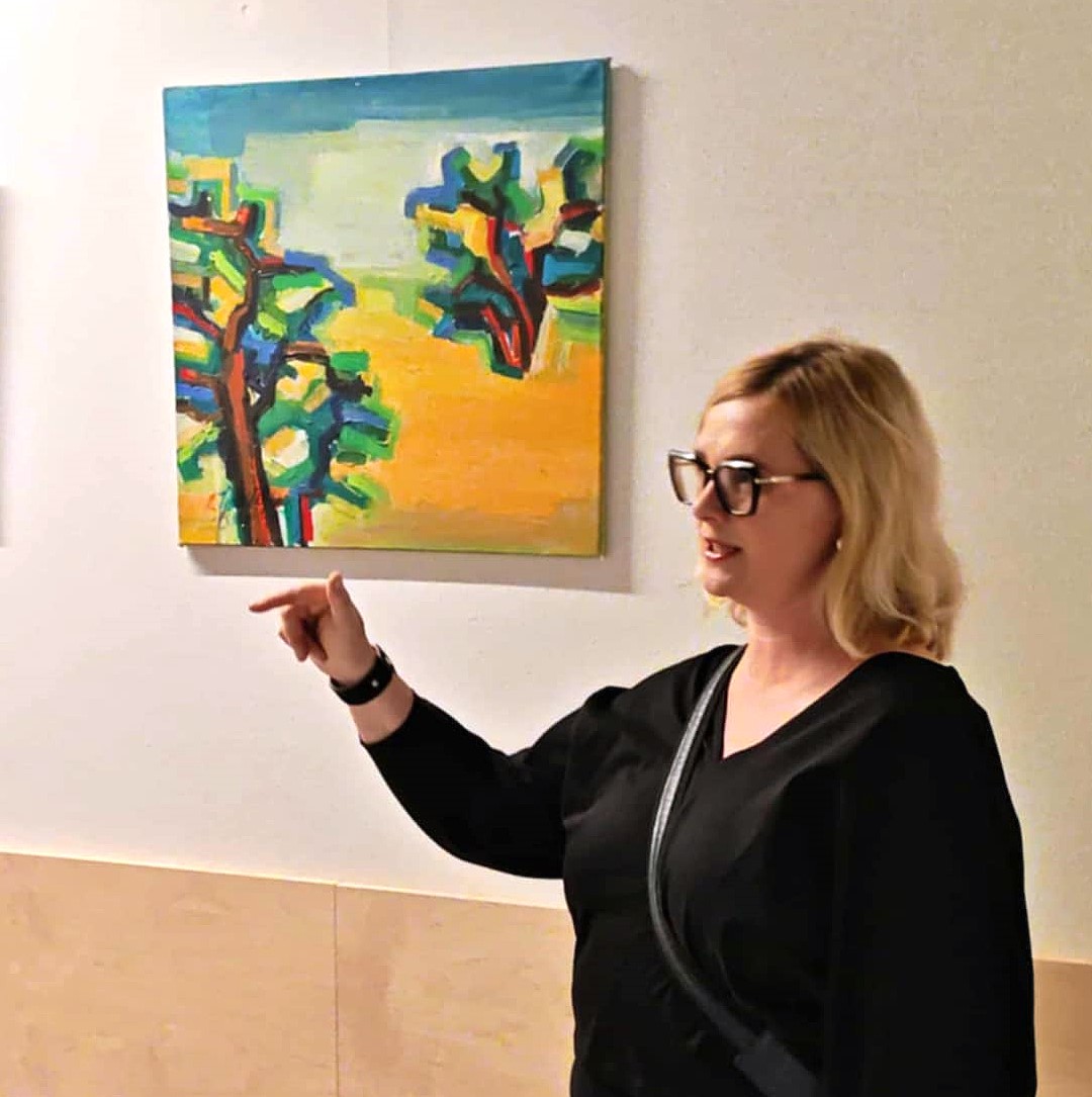 Susitikimas su menininke Jolanta Kanapickaite