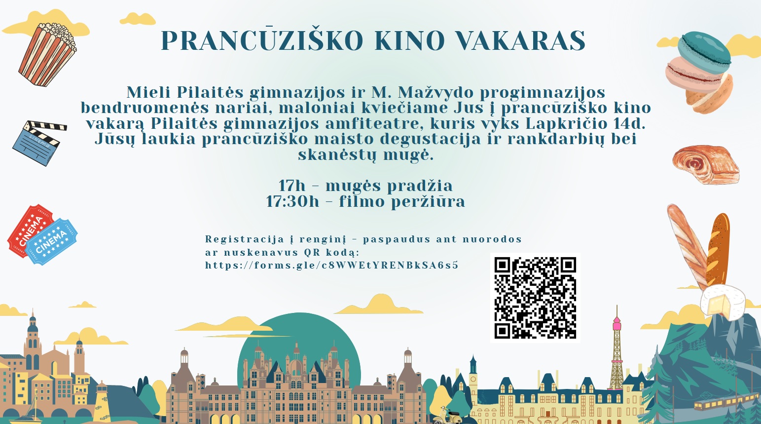 Prancūziško kino vakaras