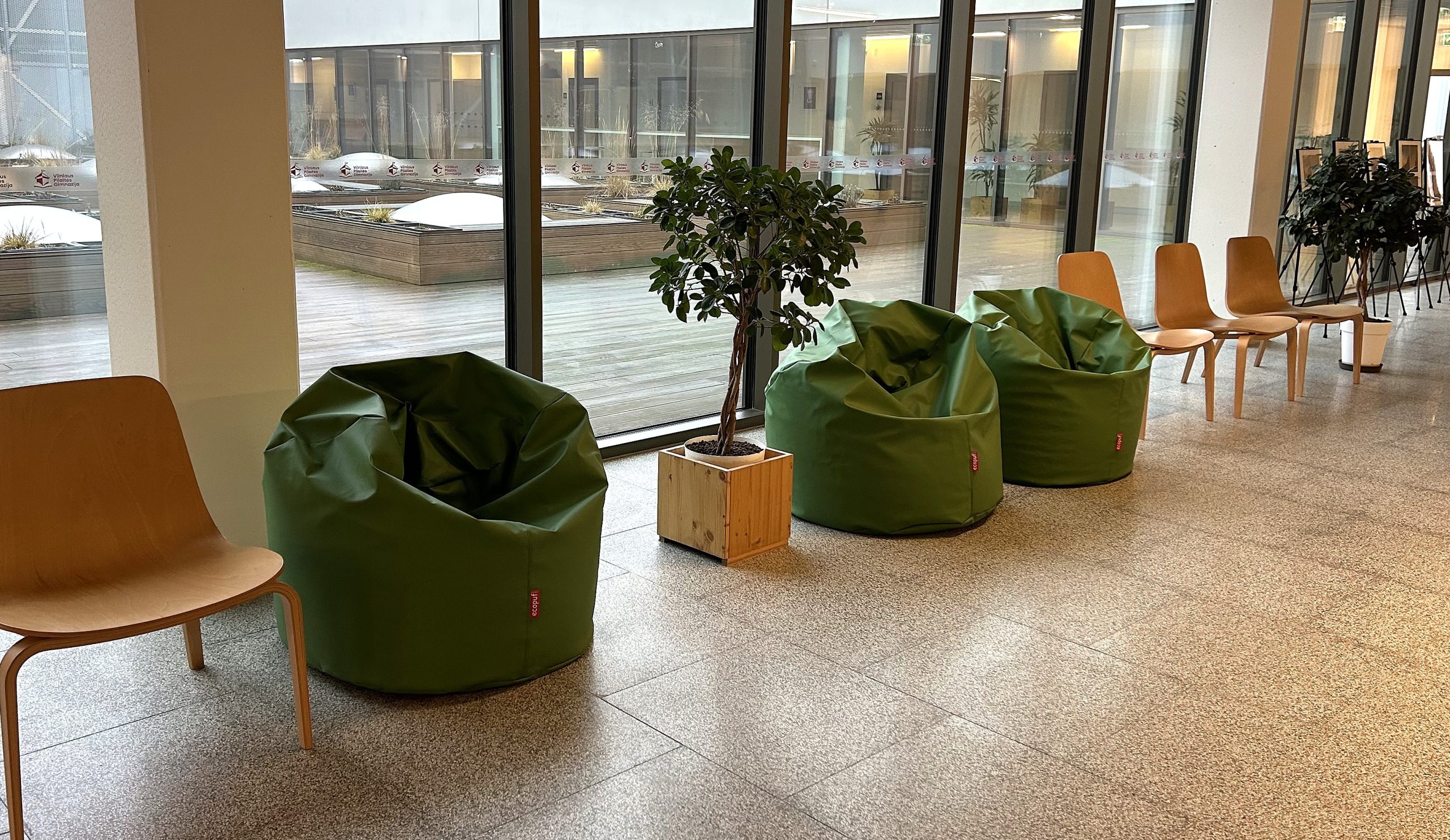 Dalyvaujamasis biudžetas dovanoja sėdmaišius