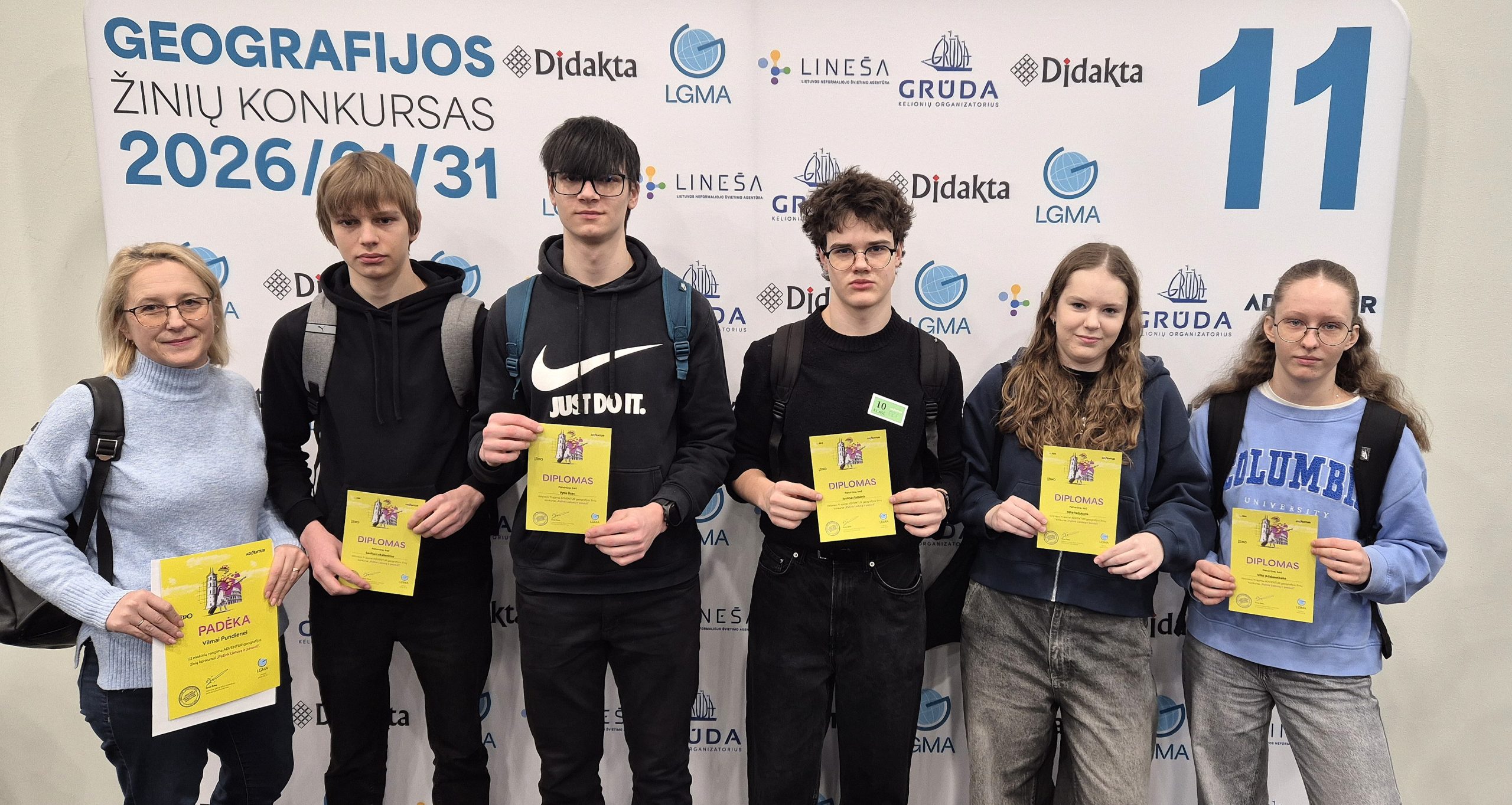 Nacionalinis geografijos žinių konkursas mokiniams „Visas pasaulis tavo lėkštėje“ – ADVENTUR 2026