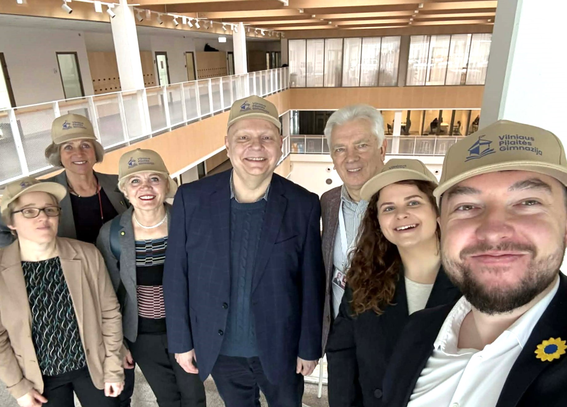 Dalinamės patirtimi su būsima vokiečių mokykla