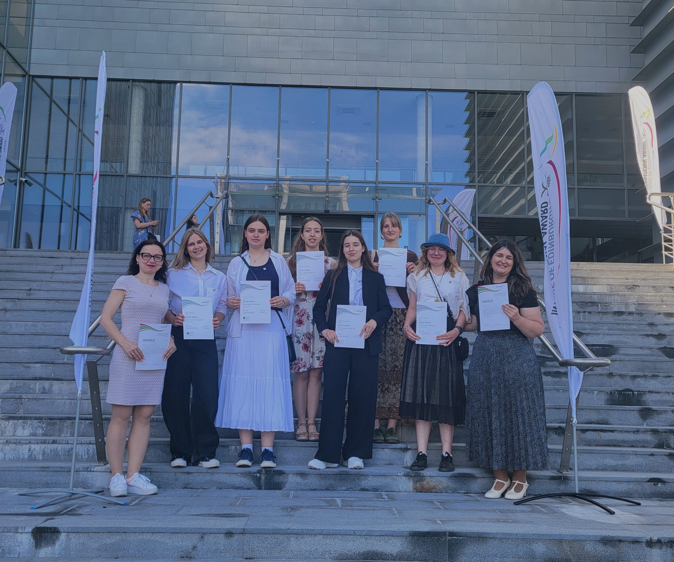 DofE apdovanojimų ceremonija