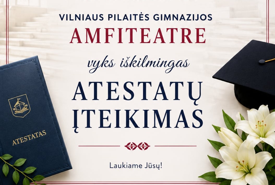 Atestatų įteikimas